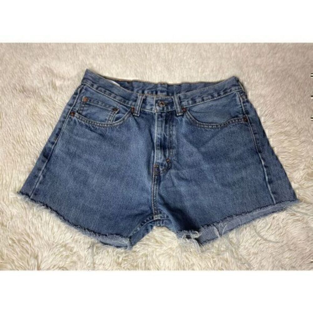Levis Cut Off Jean Mom Shorts Waist 31